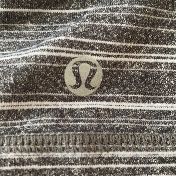 Charcoal grey Lululemon sleeveless work out top - Picture 6 of 6